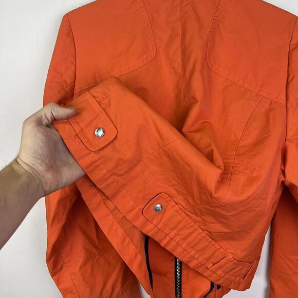 Lane Bryant  Jacket Size 2O Orange Cropped - Picture 3 of 5